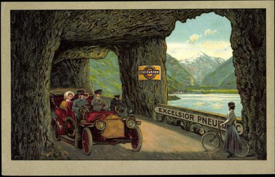 Automotive in Tunnel, Excelsior Pneumatics by German School