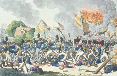 Battle of Ligny, 16th June 1815 by German School
