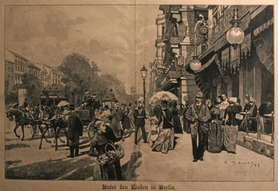 Berlin, Unter den Linden by German School