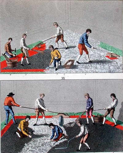 Children Paving, c.1810 by German School