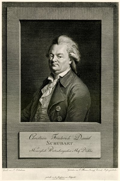 Christian Friedrich Daniel Schubart by German School