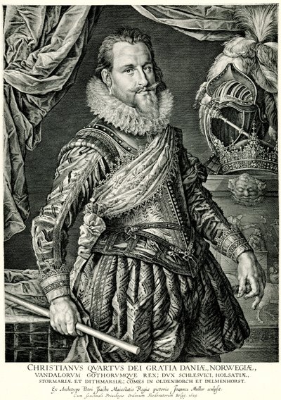 Christian IV by German School