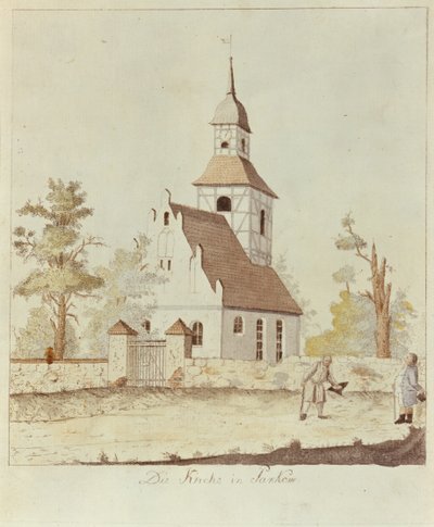 Church in Pankow, Berlin by German School