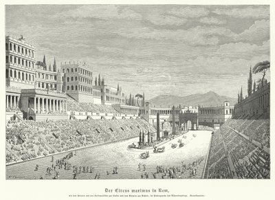 Circus Maximus, Rome by German School