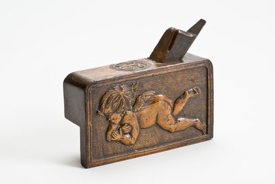 Compass moulding plane by German School