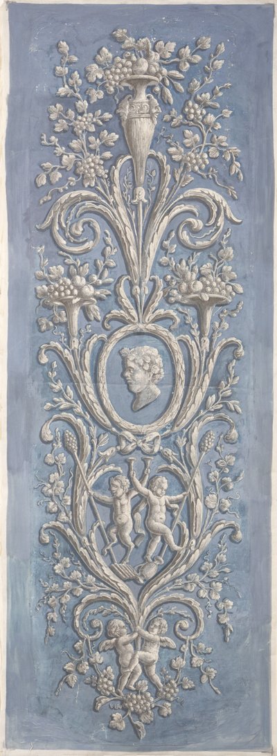 Design for Wallpaper by German School