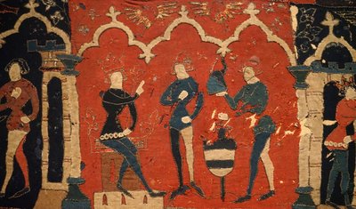 (Detail) from The Tristan Hanging by German School