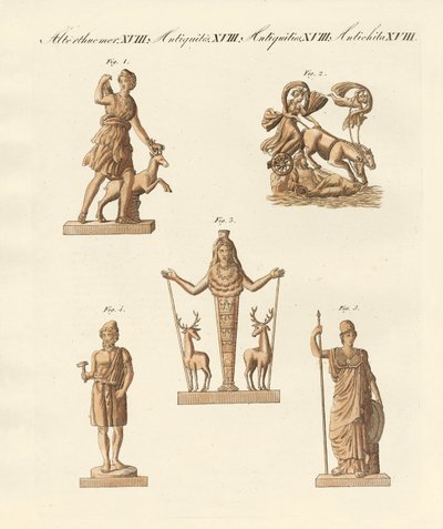 Divinities of the Greeks and Romans by German School