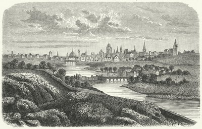 Dublin in the 17th Century by German School