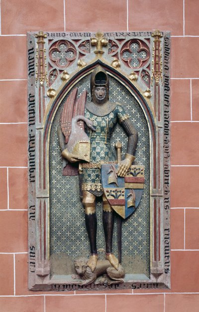 Effigy of Rudolph von Sachsenhausen by German School