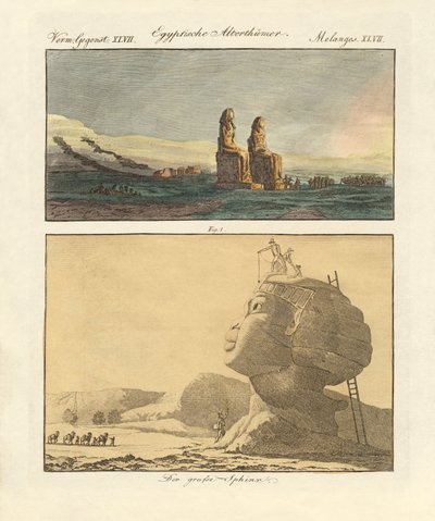 Egyptian antiquities by German School