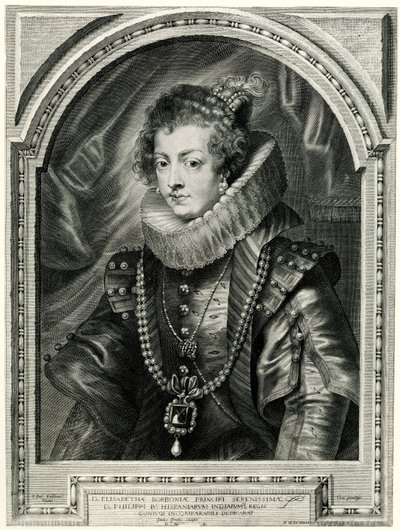 Elisabeth of Bourbon by German School