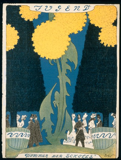 Front cover of Jugend Magazine by German School