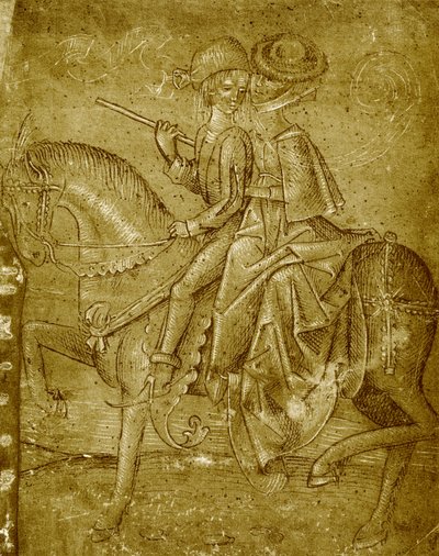 Gentleman and Noblewoman by German School