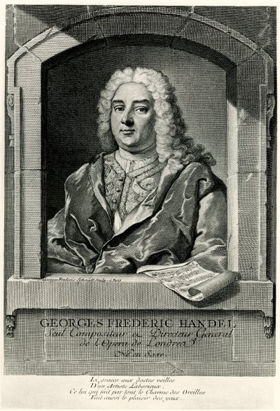 George Frideric Handel by German School