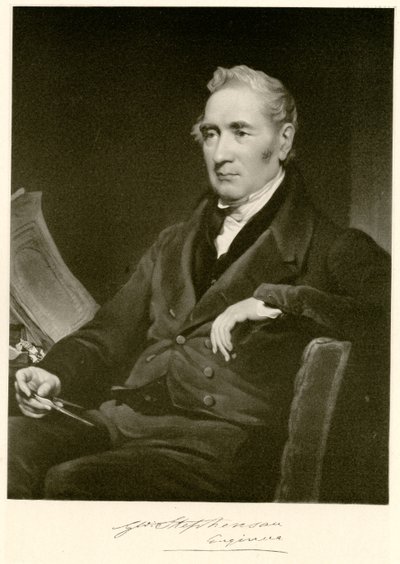 George Stephenson by German School