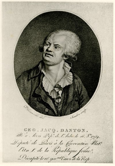 Georges Jacques Danton by German School