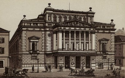 Hamburg: Stadt-Theater, The Theatre by German School