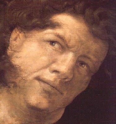 Head of a Man by German School