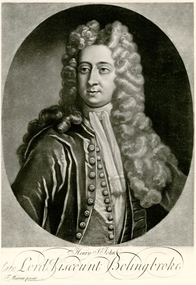 Henry St. John Viscount Bolingbroke by German School