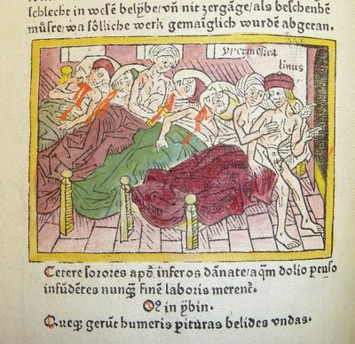 Hypermnestra, Lynceus by German School