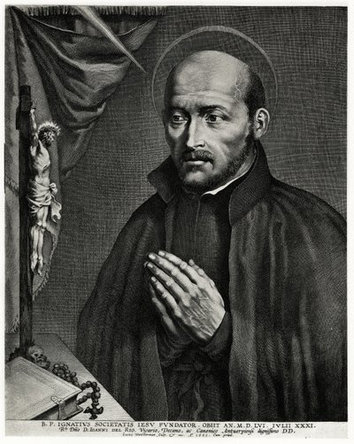 Ignatius of Loyola by German School