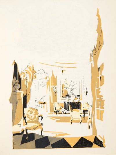 Illustration from Styl, pub.1922 by German School
