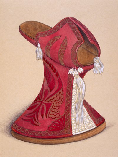 Illustration of a Shoe by German School