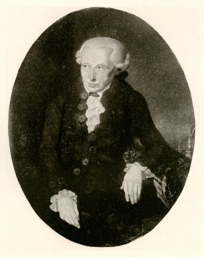 Immanuel Kant by German School