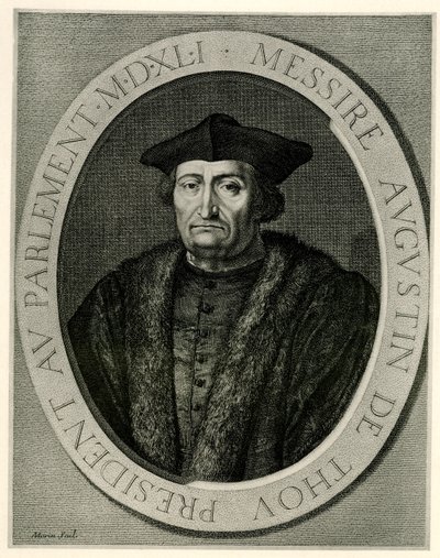 Jacques Auguste de Thou by German School