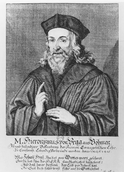 Jerome of Prague by German School