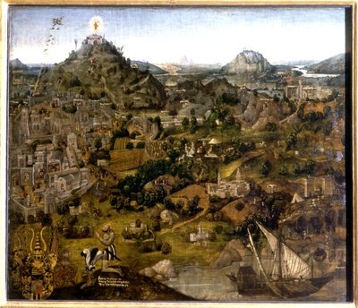 Jerusalem and the Holy Sites by German School