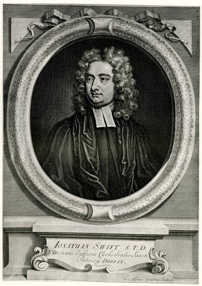 Jonathan Swift by German School