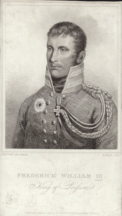 King Frederick William III of Prussia by German School