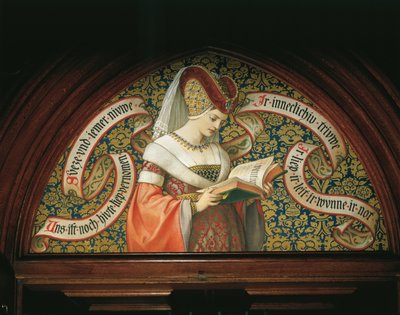 Lady reading 