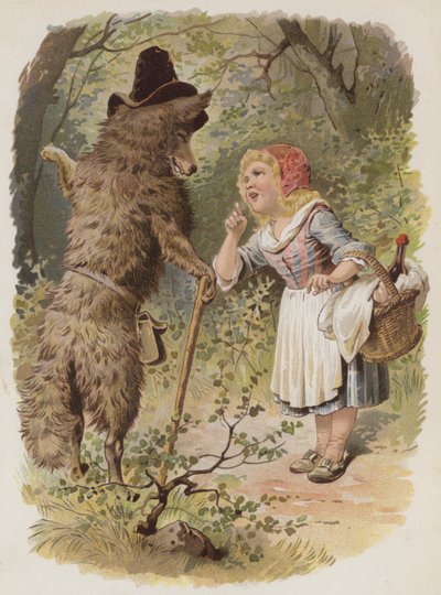 Little Red Riding Hood by German School