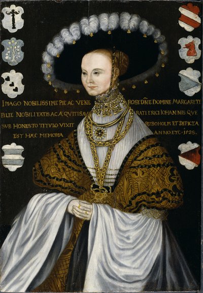 Margareta Eriksdotter Vasa, 1528 by German School