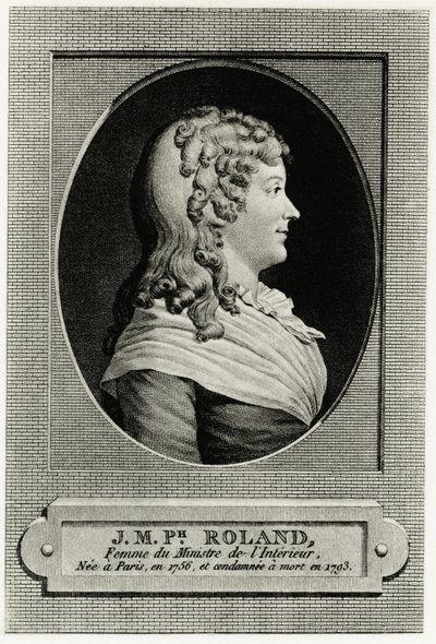 Marie Jeanne Roland by German School