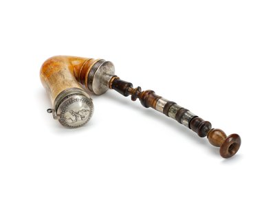 Marshal Blücher’s Pipe by German School
