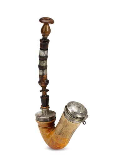 Marshal Blücher’s Pipe by German School