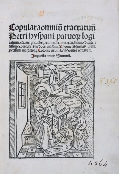 Master and pupils, 1490 by German School