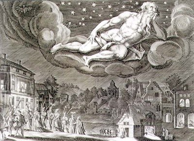 Night (engraving) by German School