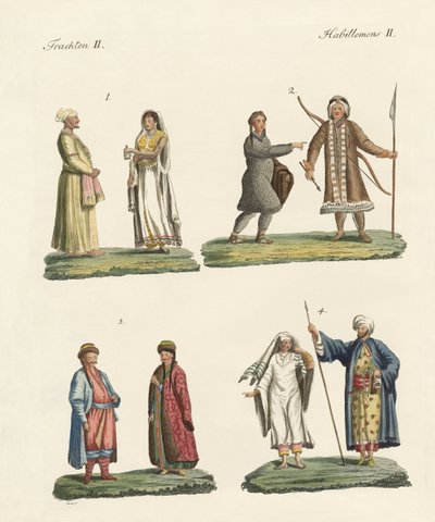 People from Asia by German School