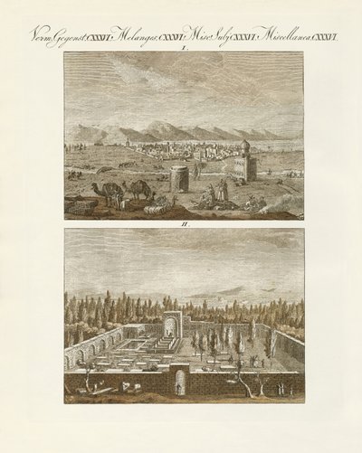Persian curiosities by German School