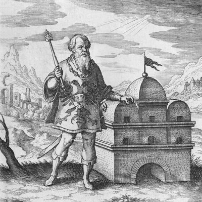 Philosopher Herald from Musaeum Hermeticum by German School