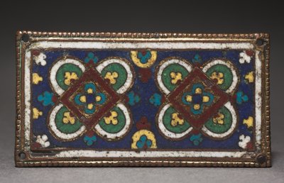 Plaque, probably from a Reliquary Shrine by German School
