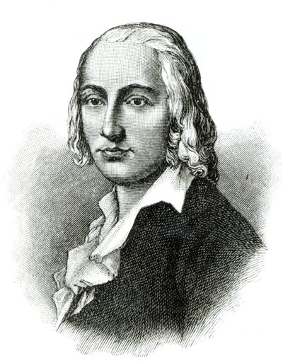 Portrait of Friedrich Hölderlin by German School