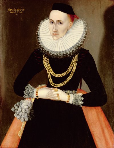 Portrait of a Young Lady by German School