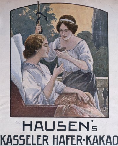 Poster Advertising Chocolate from Kassel, 1908 by German School