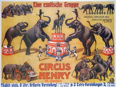 Poster advertising the 